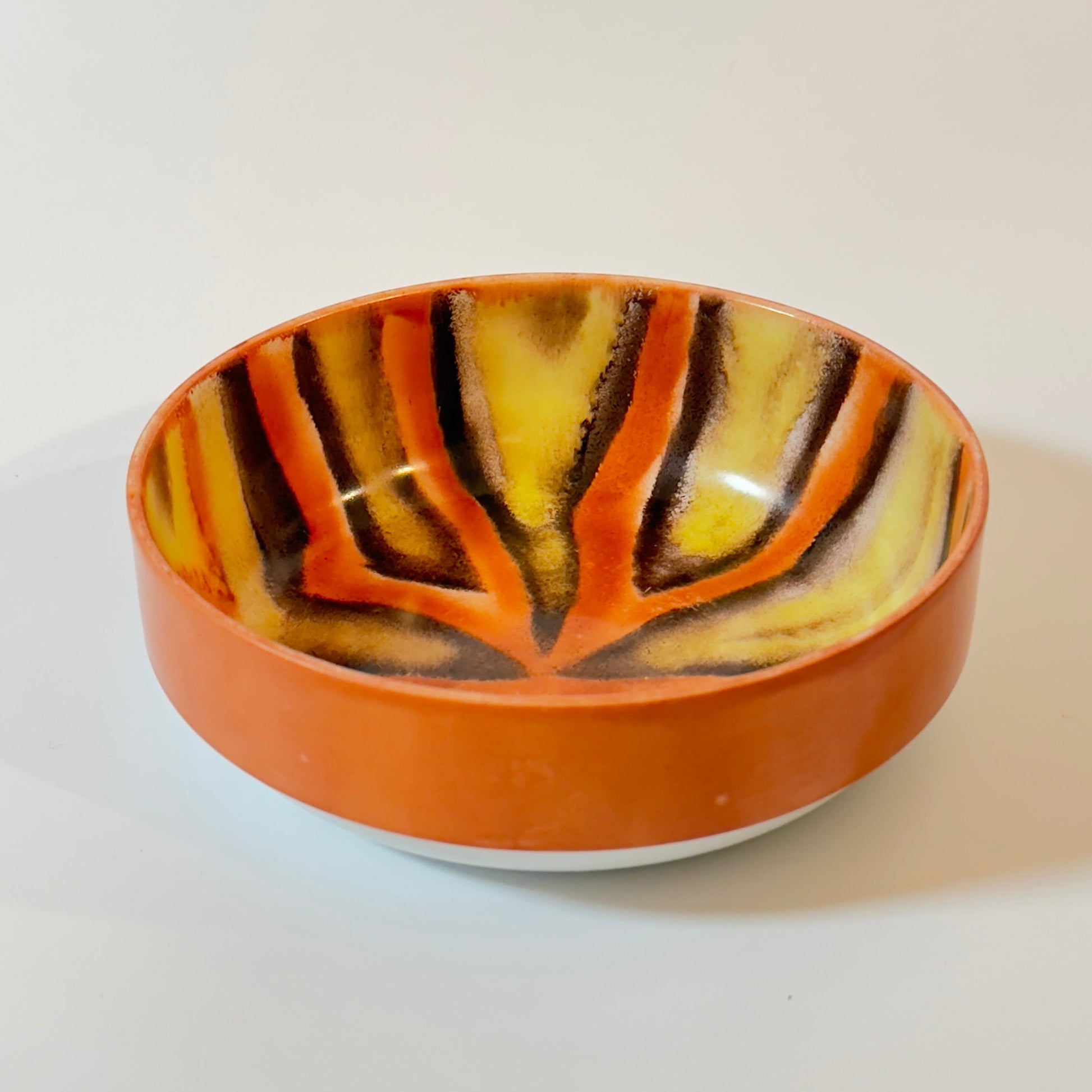 Hutschenreuther skål – retro 60/70’er – fat lava stil – Germany