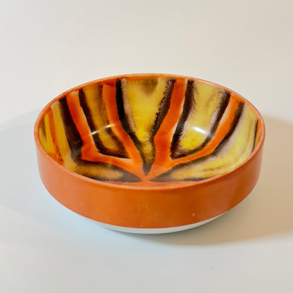 Hutschenreuther skål – retro 60/70’er – fat lava stil – Germany