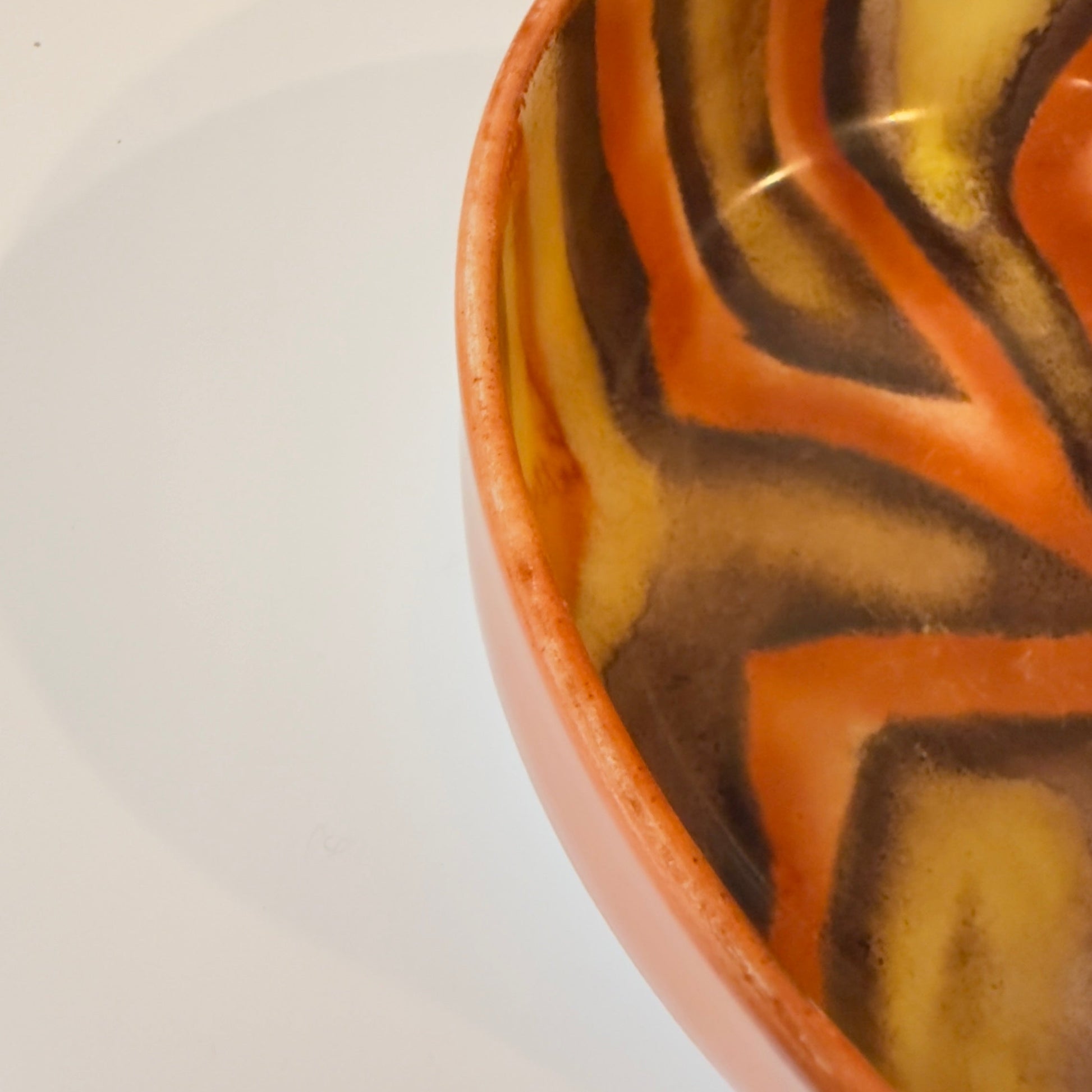 Hutschenreuther skål – retro 60/70’er – fat lava stil – Germany