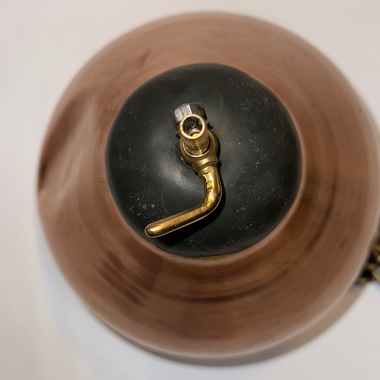 Shirodhara Pot i kobber – ayurvedisk oliebeholder