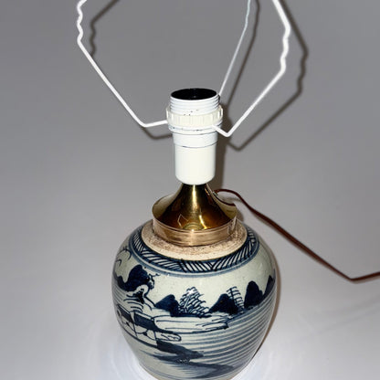 Kinesisk “Bojan” bordlampe, 1900 århundrede