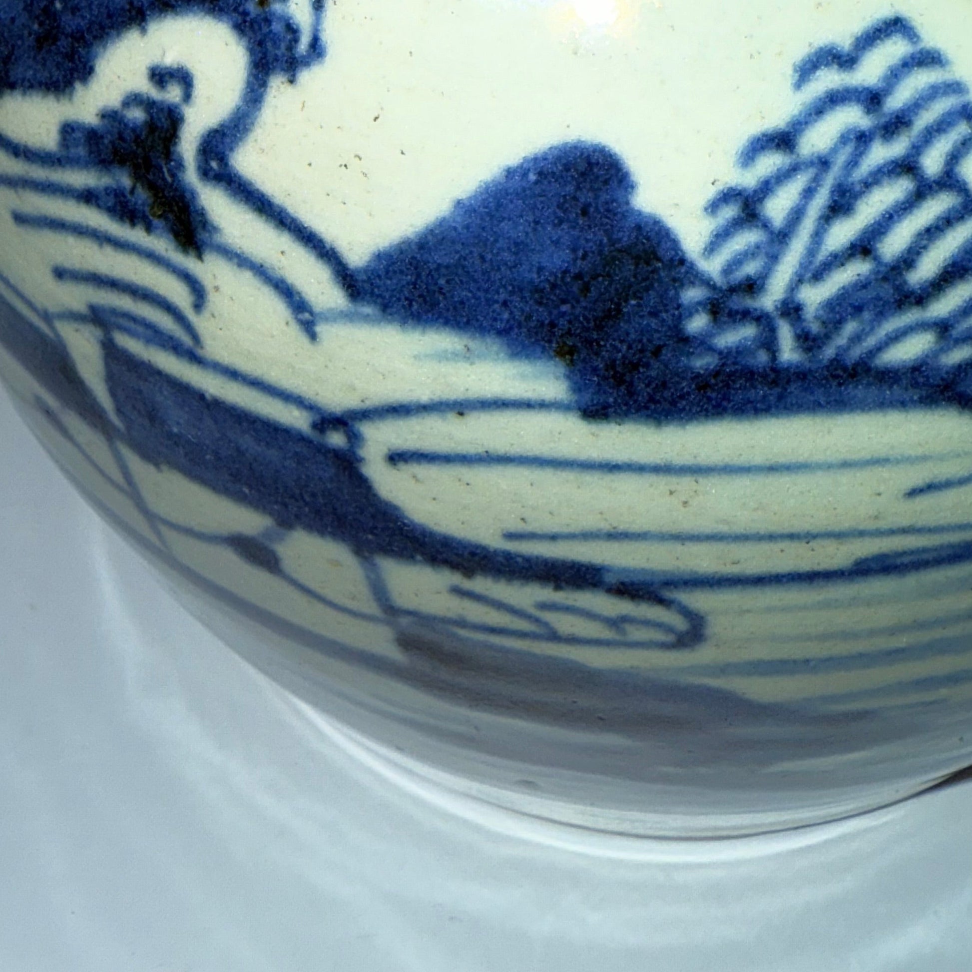 Kinesisk “Bojan” bordlampe, 1900 århundrede