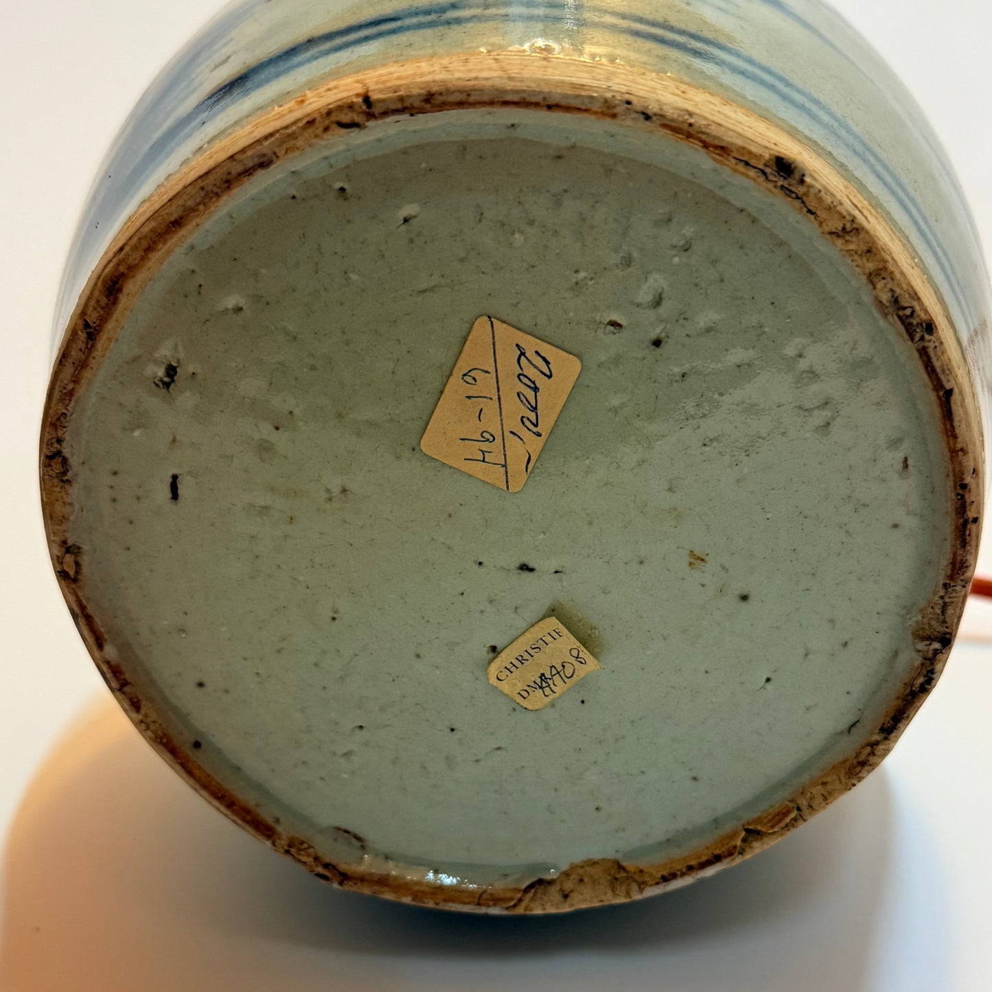 Kinesisk “Bojan” bordlampe, 1900 århundrede