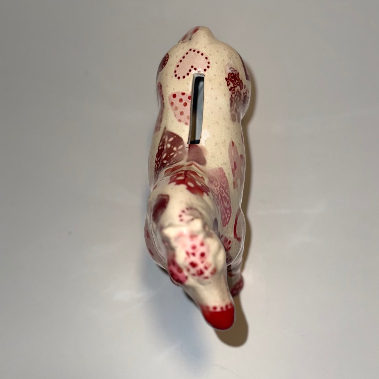 Sparebøsse  i keramik - heste-sparebøsse 
