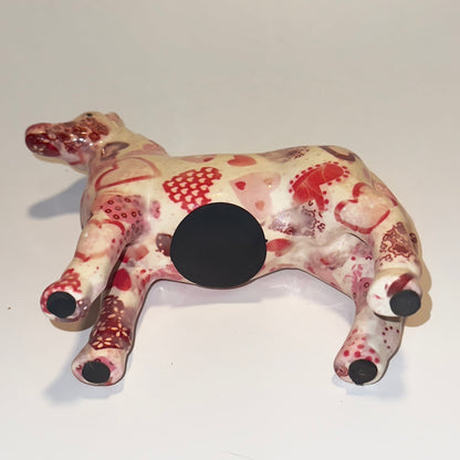 Sparebøsse  i keramik - heste-sparebøsse 