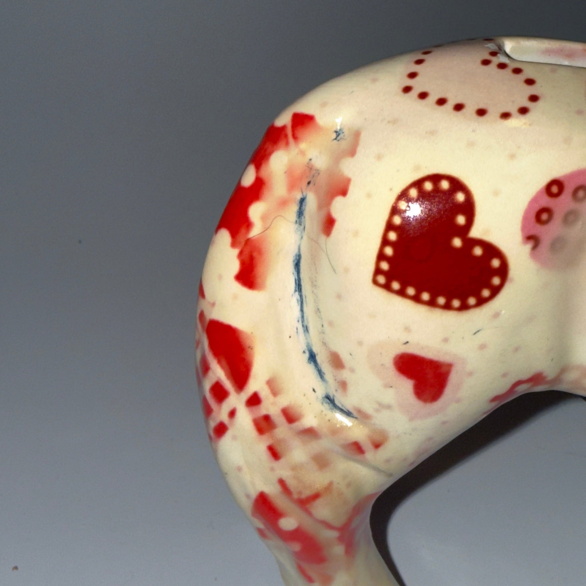 Sparebøsse  i keramik - heste-sparebøsse 