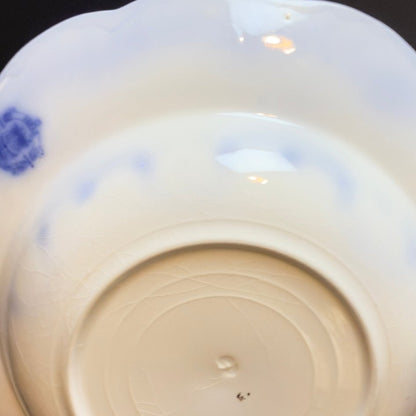 Antik engelsk Losol Ware middagstallerken – W. H. Grindley, Staffordshire (Keele), ca. 1890–1910 - Frøken Lilly