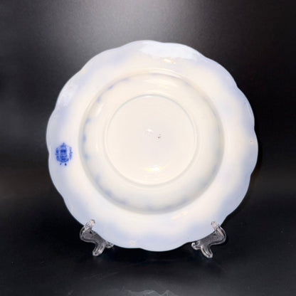 Antik engelsk Losol Ware middagstallerken – W. H. Grindley, Staffordshire (Keele), ca. 1890–1910 - Frøken Lilly