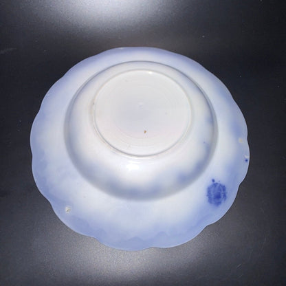 Antik engelsk Losol Ware middagstallerken – W. H. Grindley, Staffordshire (Keele), ca. 1890–1910 - Frøken Lilly