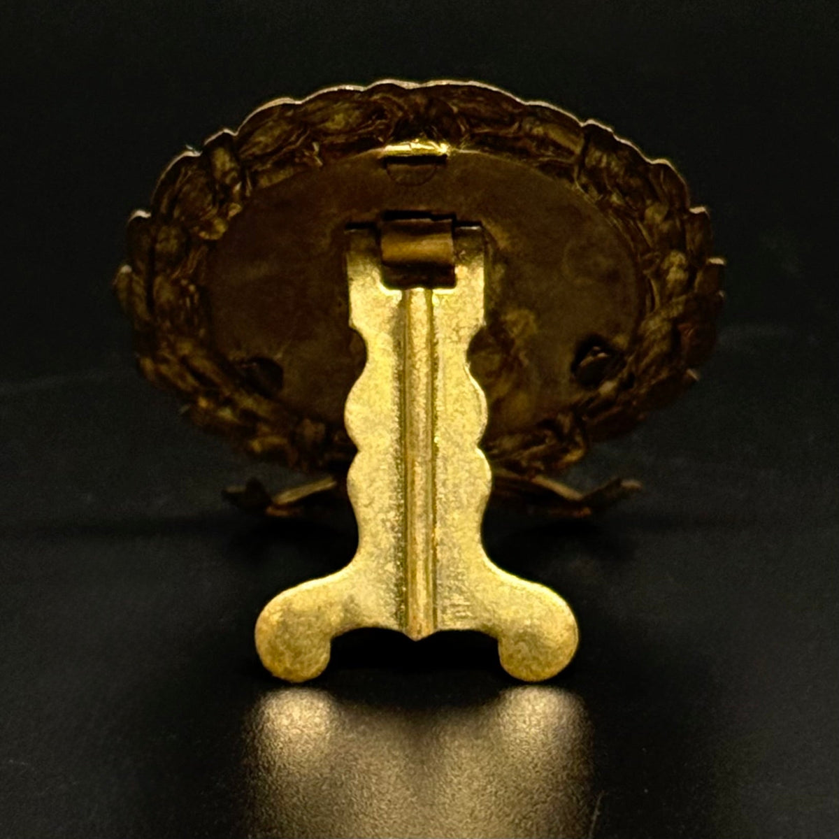 Antikt billede og miniature-fotoramme af HKH Chr. X & prinsesse Alexandrine fra 1898 - samlerobjekt - Frøken Lilly