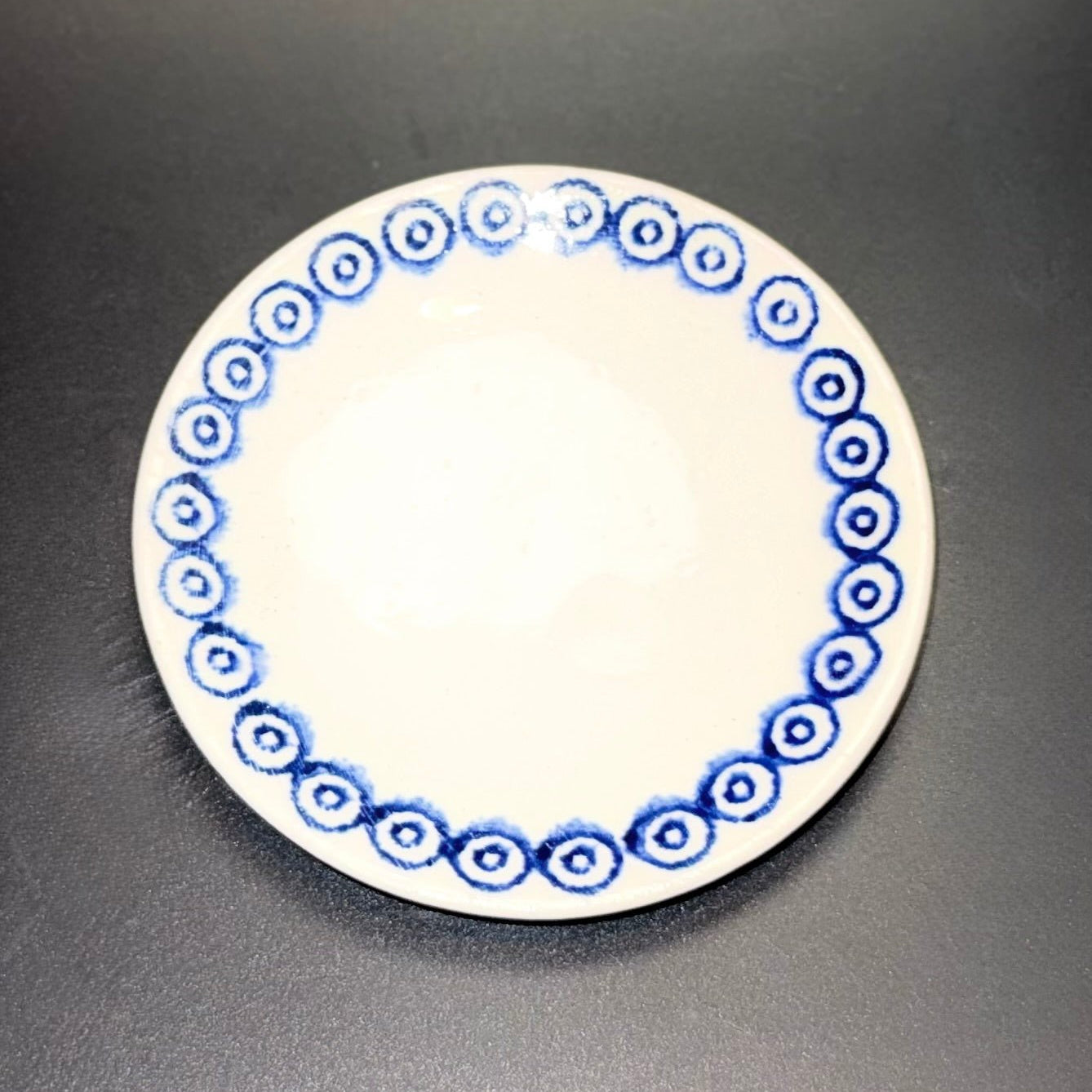 Belze – Original Bunzlau – miniosteklokke / smørklokke – ca. 1950–60’erne - Frøken Lilly