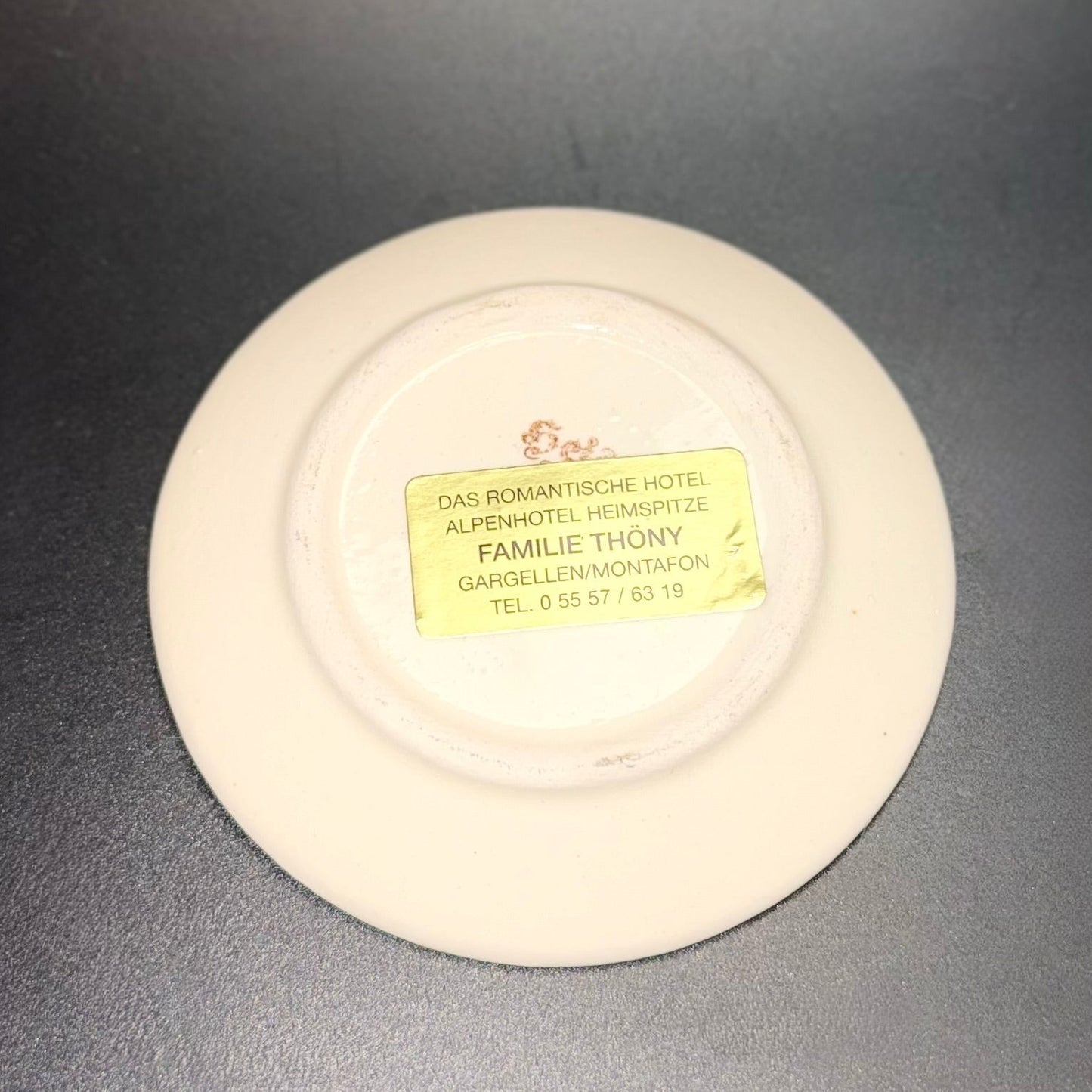 Belze – Original Bunzlau – miniosteklokke / smørklokke – ca. 1950–60’erne - Frøken Lilly