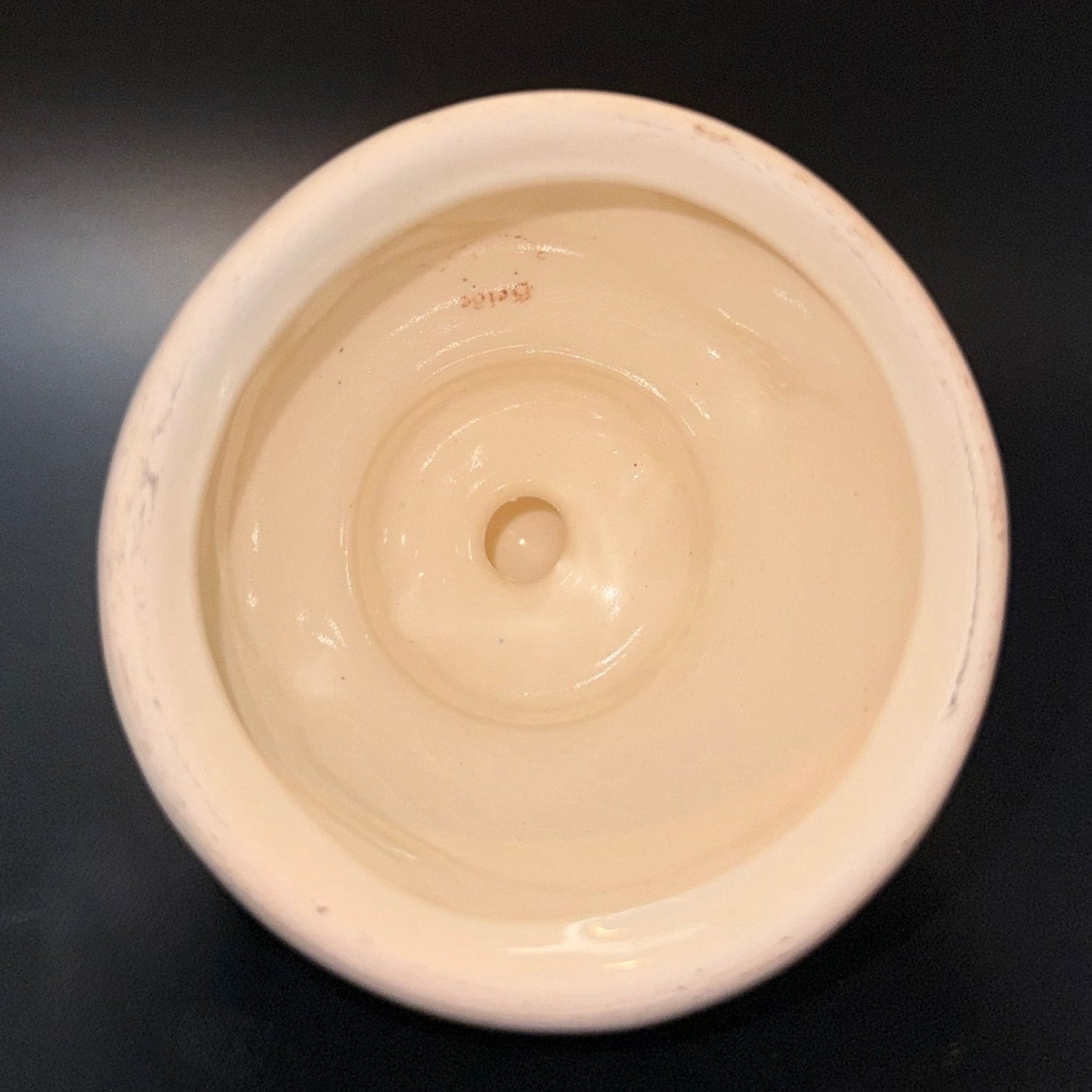 Belze – Original Bunzlau – miniosteklokke / smørklokke – ca. 1950–60’erne - Frøken Lilly