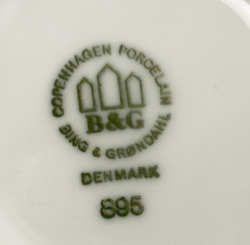 Bing & Grøndahl Blå Tone skål – Hotel Grønland - Frøken Lilly