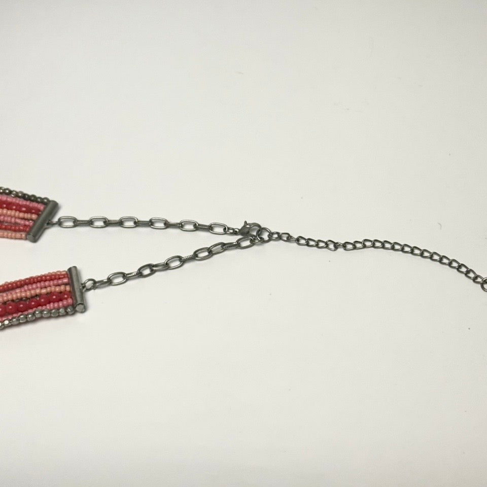 Boheme flerstrenget halskæde med perler - Frøken Lilly