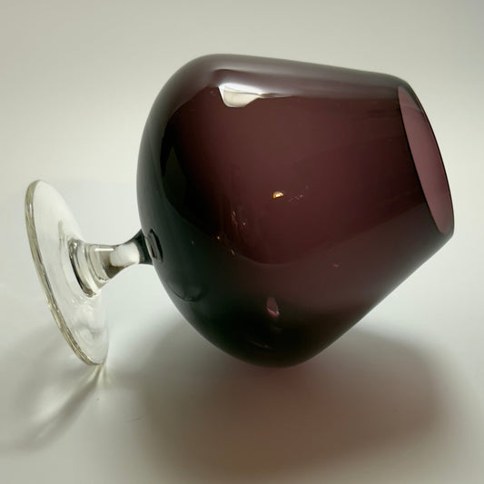 Cognacglas, Vintage, Amethyst,1960 - 70’erne - Frøken Lilly
