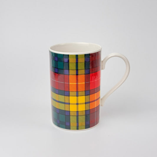 Dunoon Buchanan Tartan Krus – Stoneware – Made in Scotland – 11 cm - Frøken Lilly