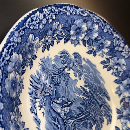 Engelsk fajance dyb tallerken fra Wedgwood – Tunstall, 19,5 cm