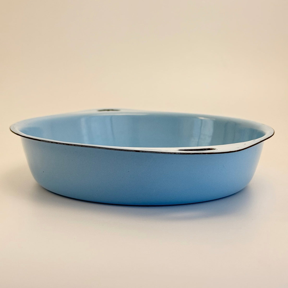 Glud & Marstrand – lyseblåt vintage emaljefad - Frøken Lilly