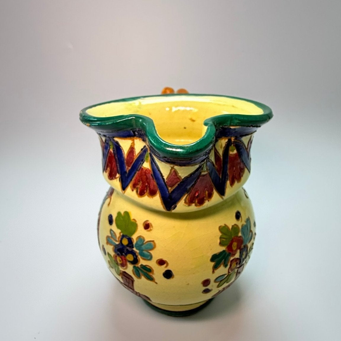 Håndlavet italiensk keramik – Taormina Sicilien – papegøje motiv - Frøken Lilly