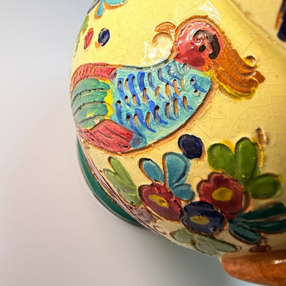 Håndlavet italiensk keramik – Taormina Sicilien – papegøje motiv - Frøken Lilly