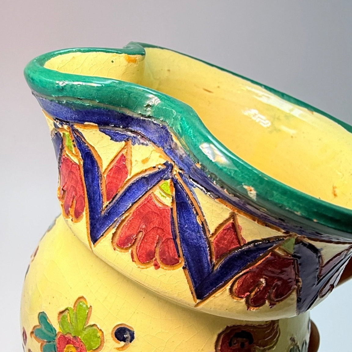 Håndlavet italiensk keramik – Taormina Sicilien – papegøje motiv - Frøken Lilly