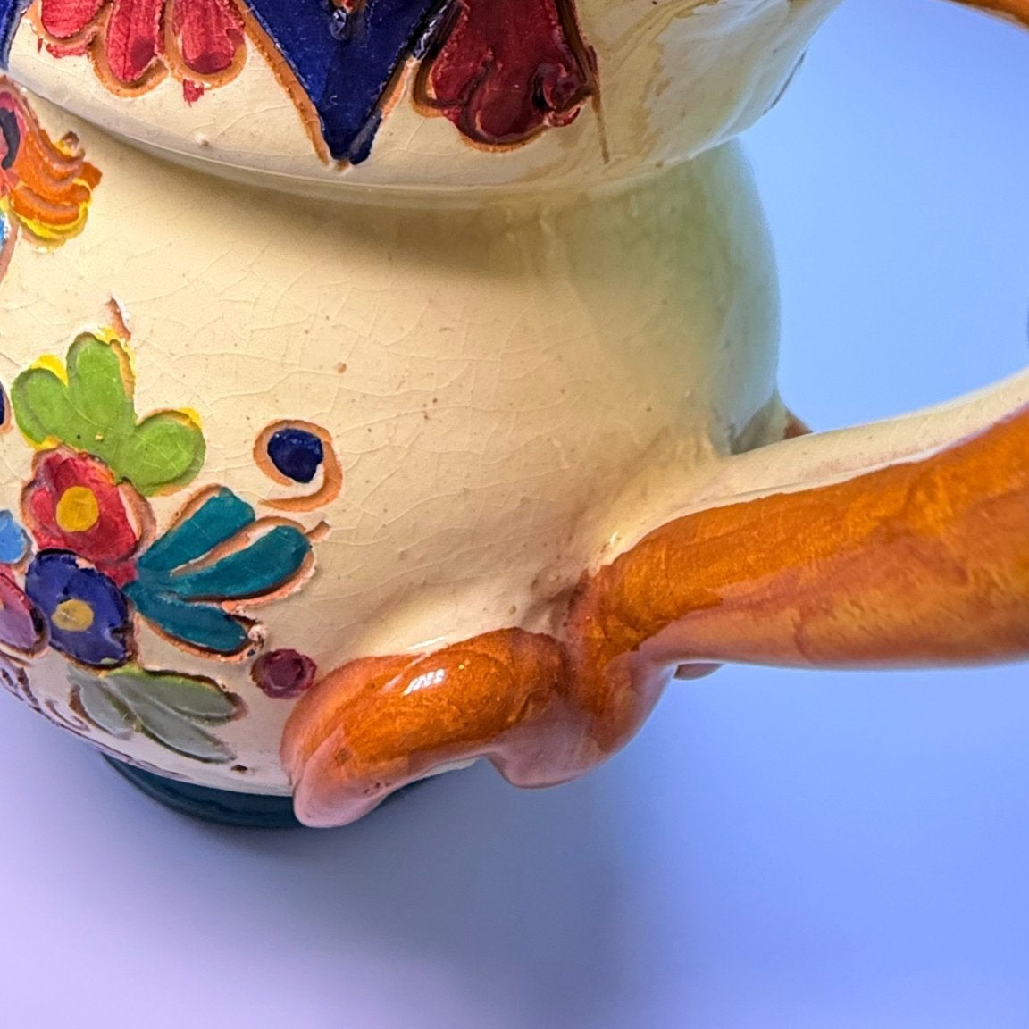 Håndlavet italiensk keramik – Taormina Sicilien – papegøje motiv - Frøken Lilly