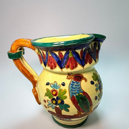 Håndlavet italiensk keramik – Taormina Sicilien – papegøje motiv - Frøken Lilly