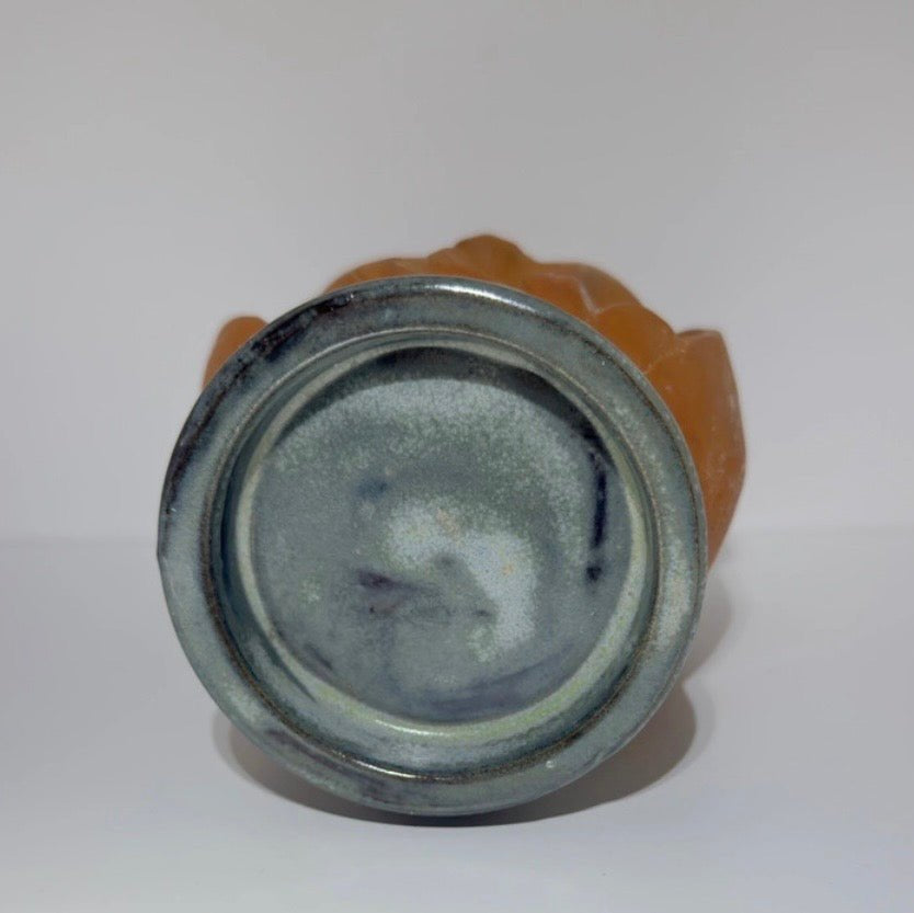 Håndlavet keramikpige – fyrfadsstage - Frøken Lilly