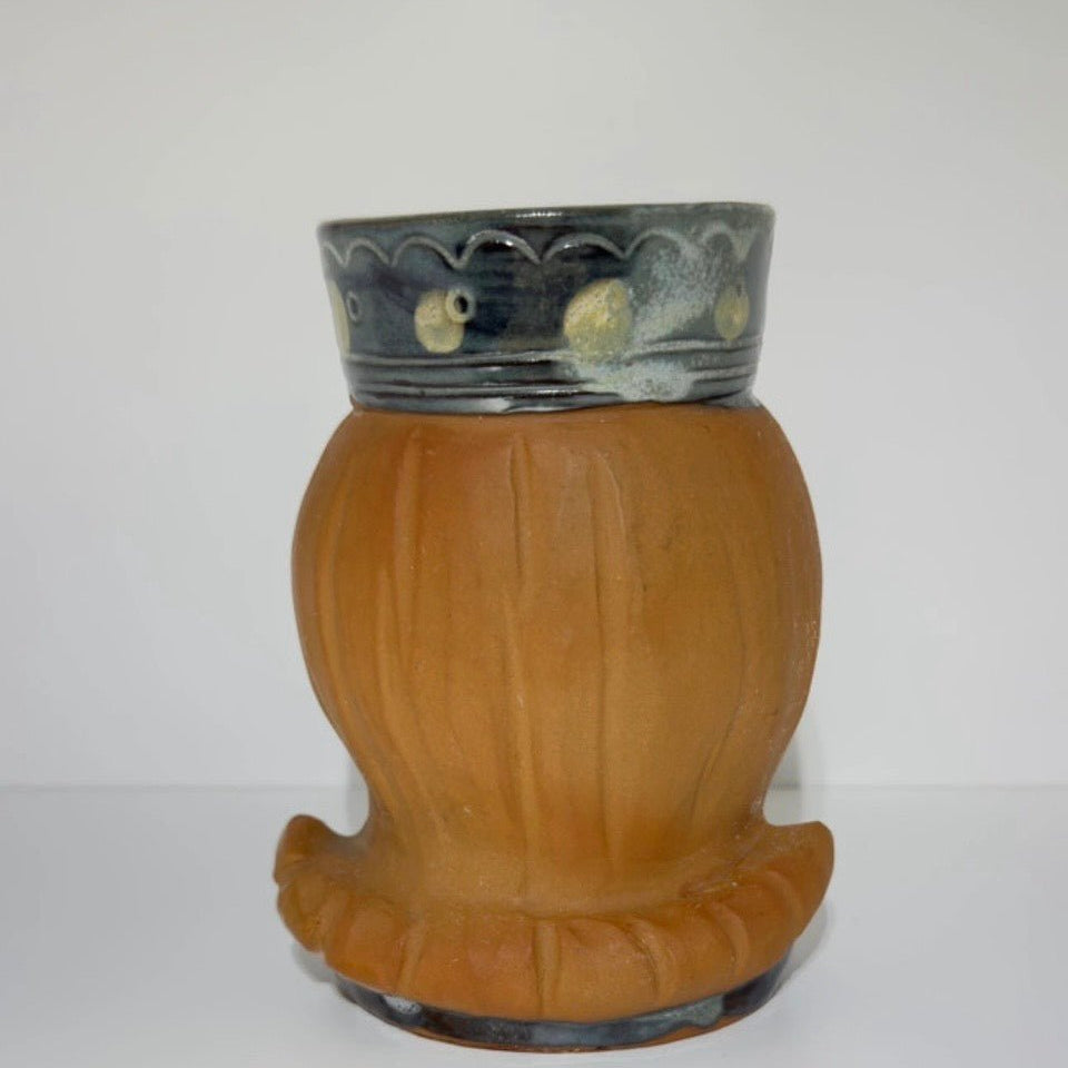 Håndlavet keramikpige – fyrfadsstage - Frøken Lilly