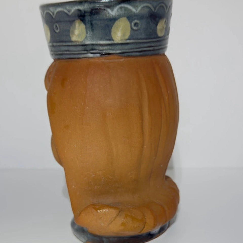 Håndlavet keramikpige – fyrfadsstage - Frøken Lilly