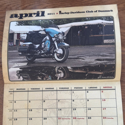 Harley Davidson kalender 2011 - Bikerfotografen
