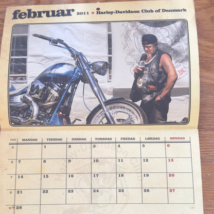 Harley Davidson kalender 2011 - Bikerfotografen