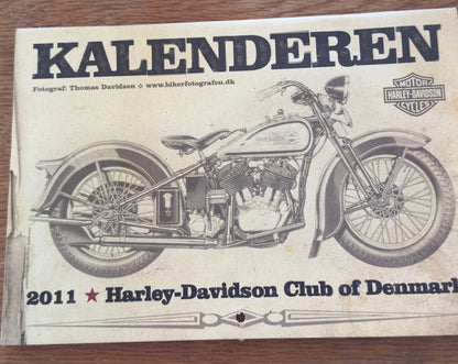 Harley Davidson kalender 2011 - Bikerfotografen