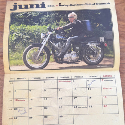 Harley Davidson kalender 2011 - Bikerfotografen
