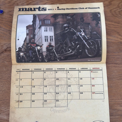 Harley Davidson kalender 2011 - Bikerfotografen