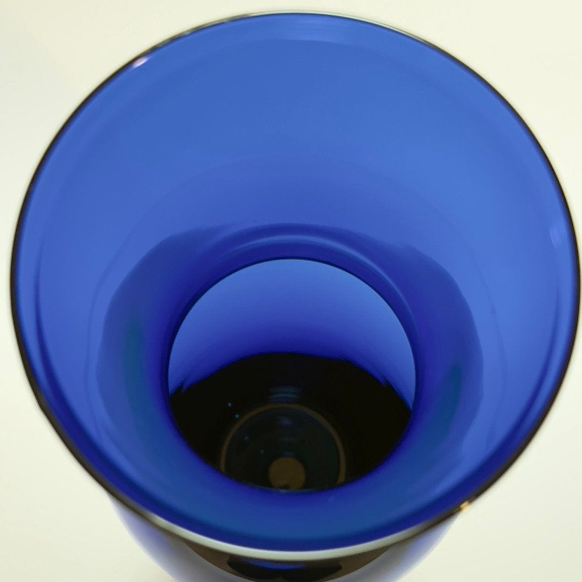 Holmegaard Harlekin vase – blå/turkis – Anja Kjær – stor model - Frøken Lilly