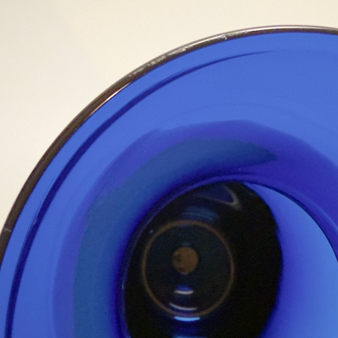 Holmegaard Harlekin vase – blå/turkis – Anja Kjær – stor model - Frøken Lilly