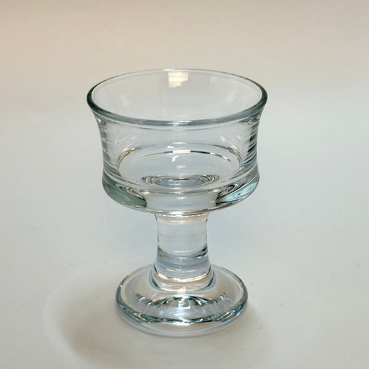 Holmegaard skibsglas, mundblæst likørglas, model ‘UDKIKSMAND’. Sign. HGK, prøveglas? - 1975 - Frøken Lilly