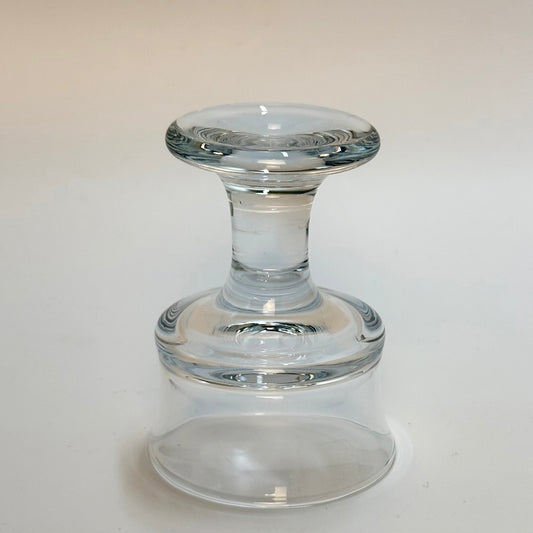 Holmegaard skibsglas, mundblæst likørglas, model ‘UDKIKSMAND’. Sign. HGK, prøveglas? - 1975 - Frøken Lilly