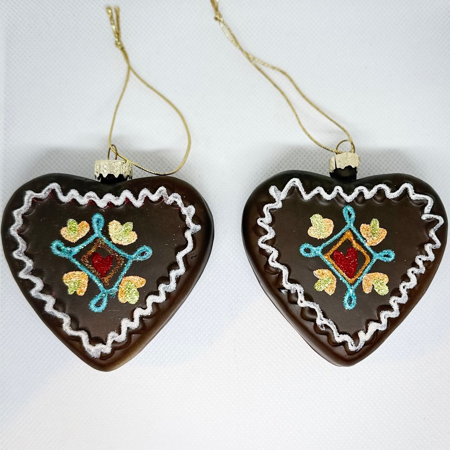 Honningjulehjerter i glas til juletræet - Frøken Lilly