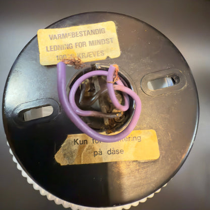 HSC - Opalglas , Vintage, rillede lampeskærm - Frøken Lilly