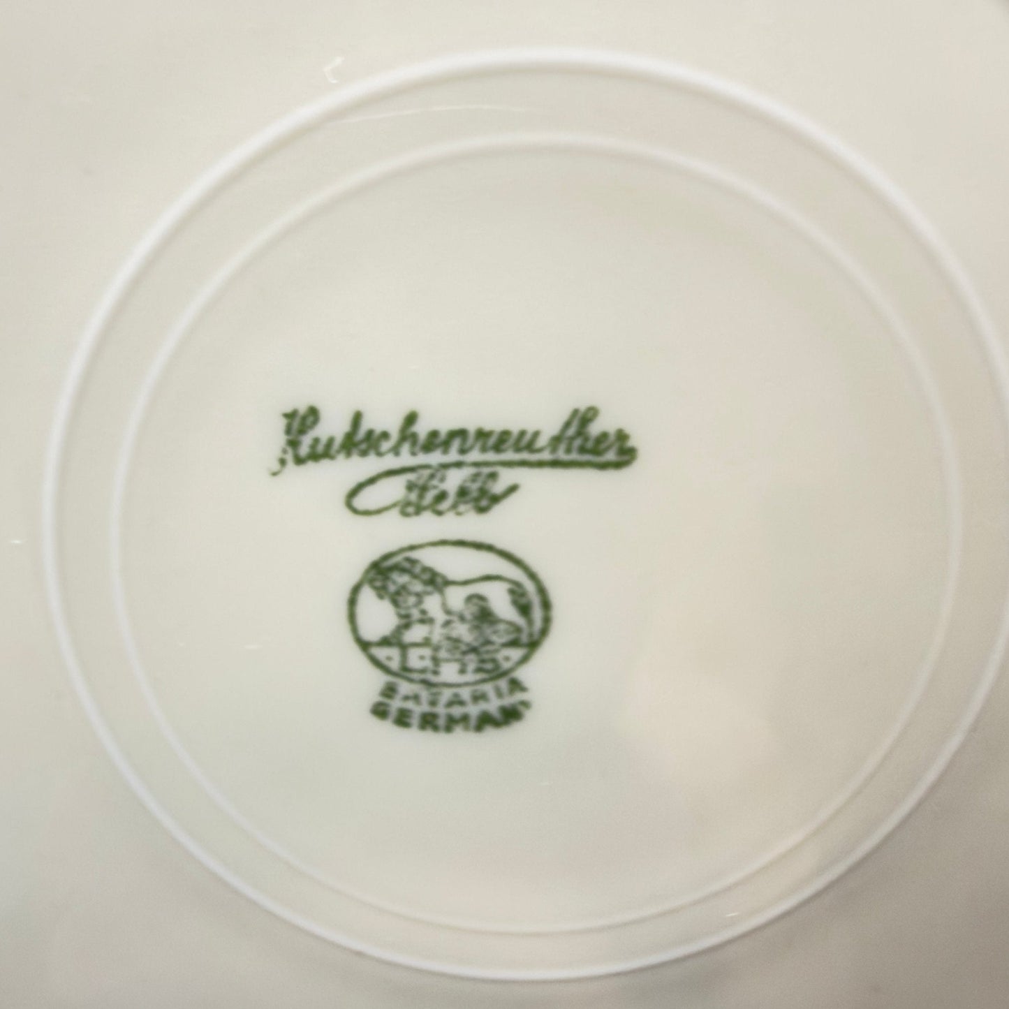 Hutschenreuther Selb, Bavaria, Germany - middagstallerken 25Ø - Frøken Lilly