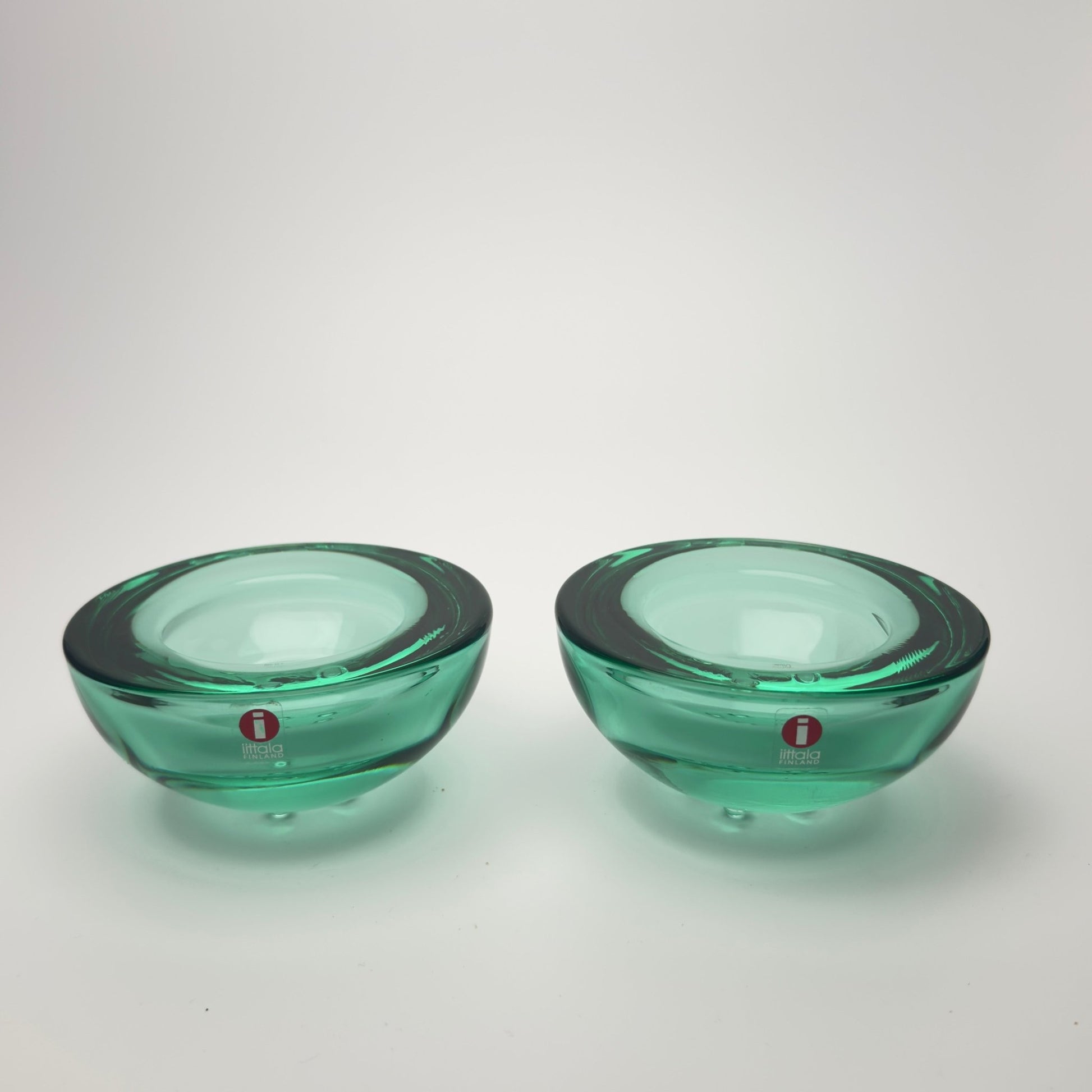 Iittala Ballo fyrfadsstager grøn – sæt á 2 – Annaleena Hakatie 1995 - Frøken Lilly