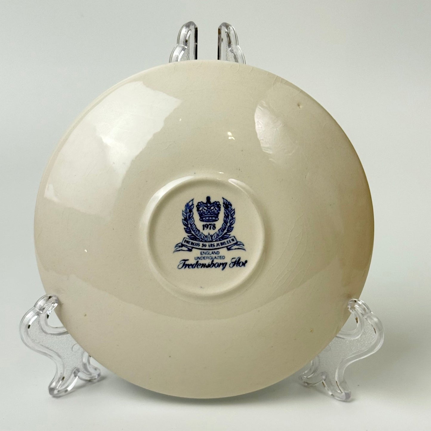 Imerco jubilæums underkop 14 cm – Fredensborg Slot, 1978 - Frøken Lilly