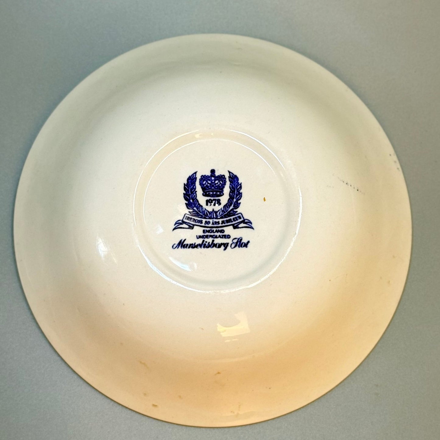 Imerco jubilæumstallerken, dyb lille skål, 15 cm – Marselisborg Slot fra 1978 - Frøken Lilly