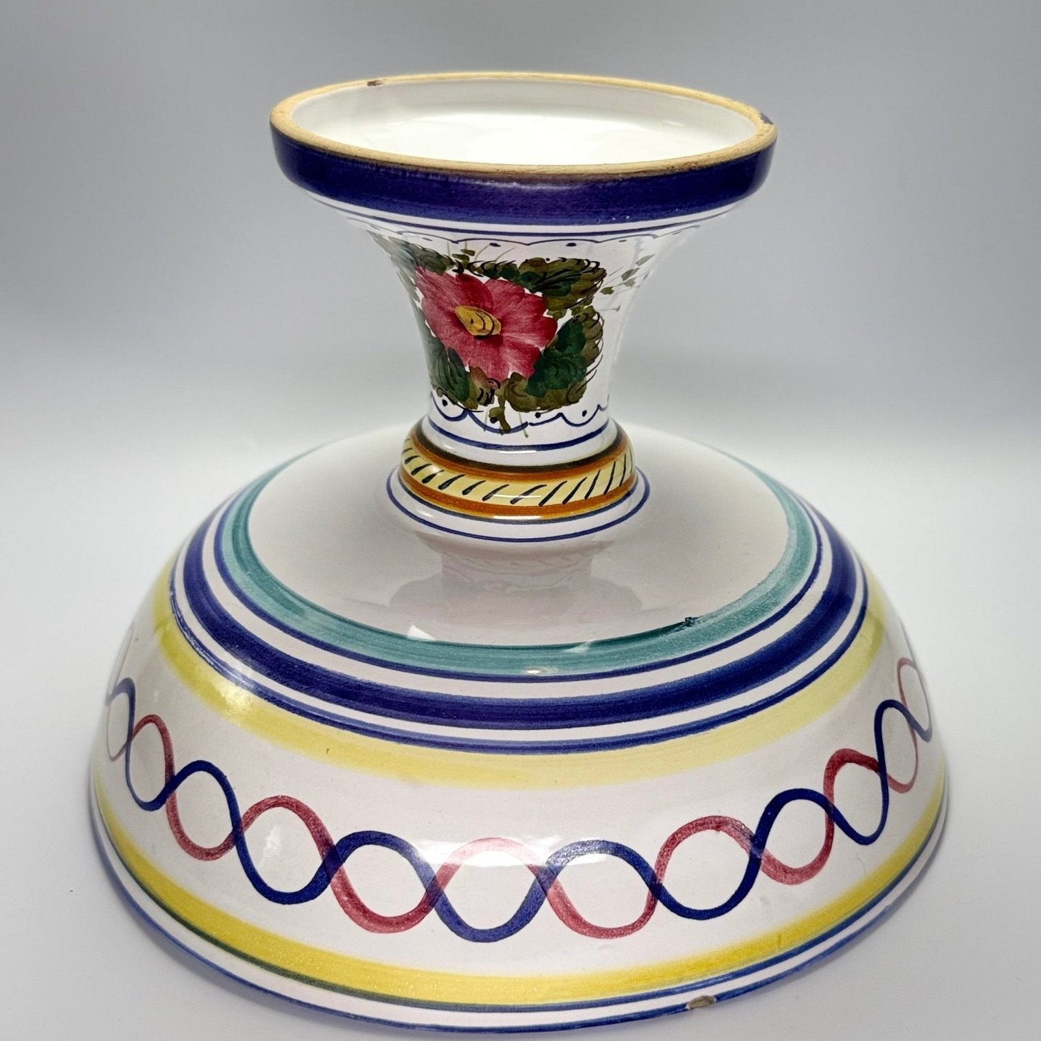 Italiensk majolica - skål - håndmalet – 1960 - 70’erne - Frøken Lilly