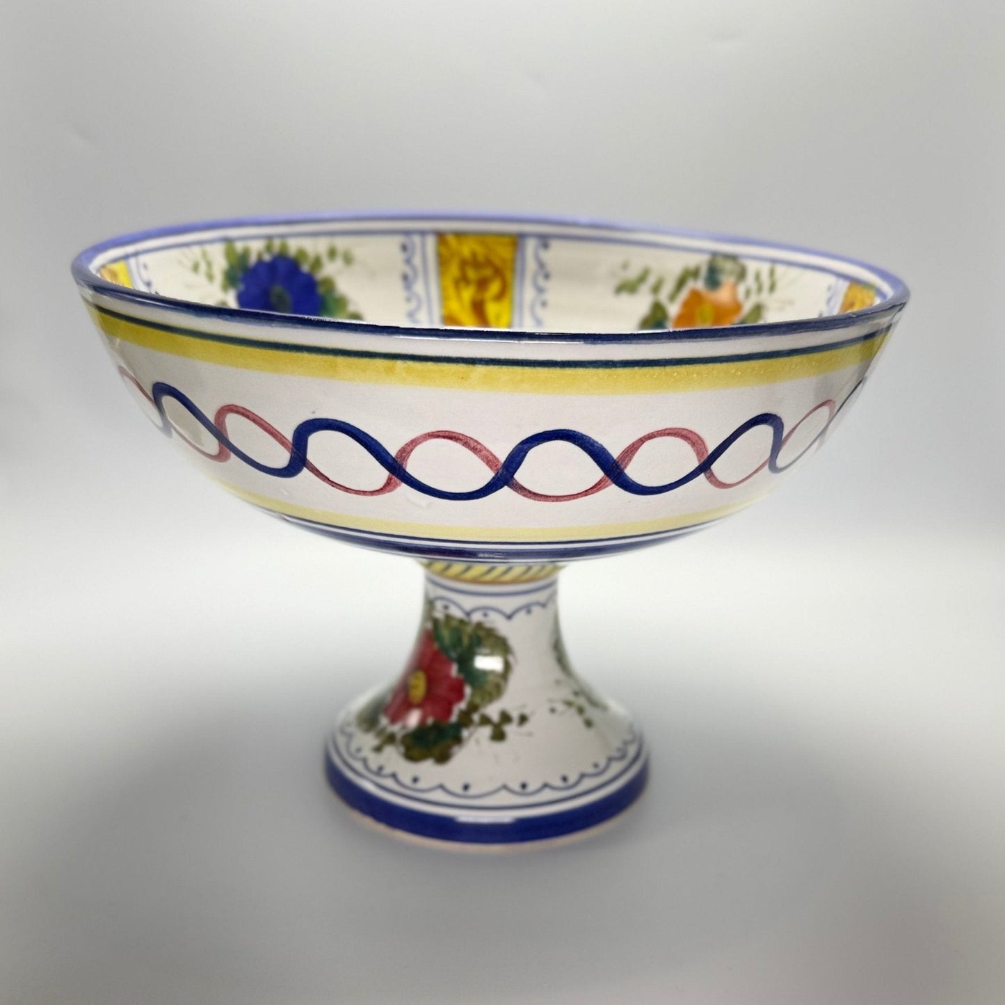 Italiensk majolica - skål - håndmalet – 1960 - 70’erne - Frøken Lilly