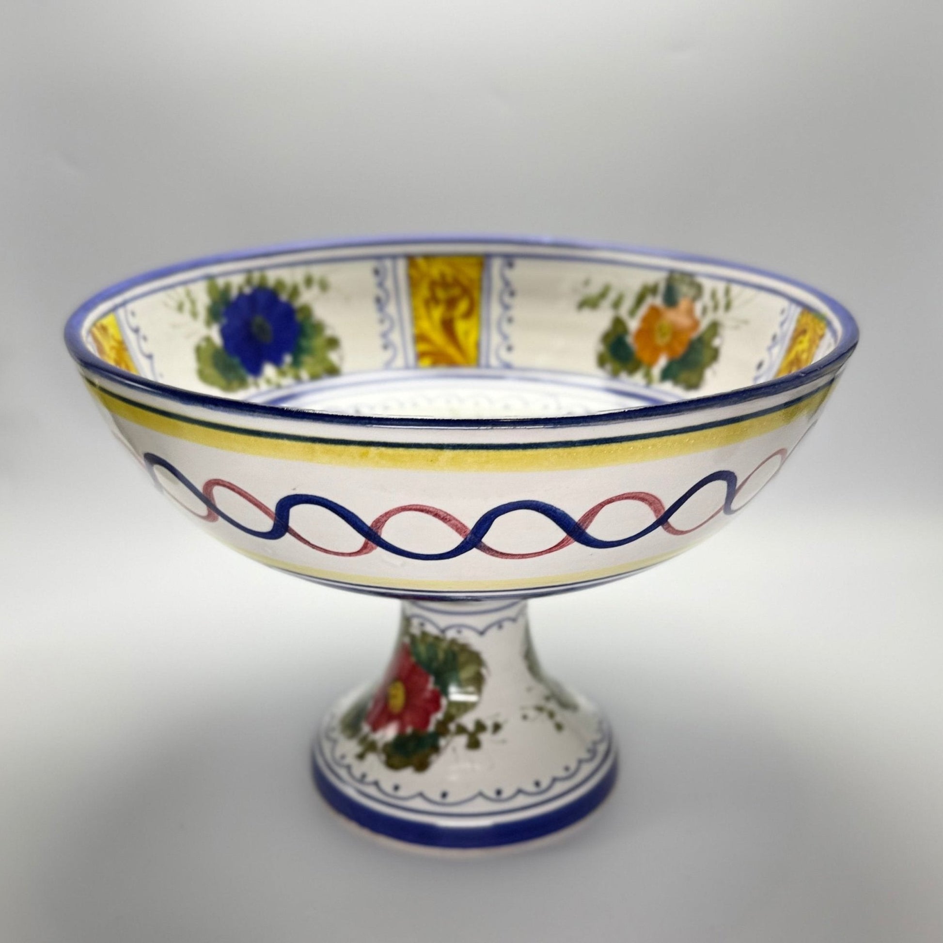 Italiensk majolica - skål - håndmalet – 1960 - 70’erne - Frøken Lilly