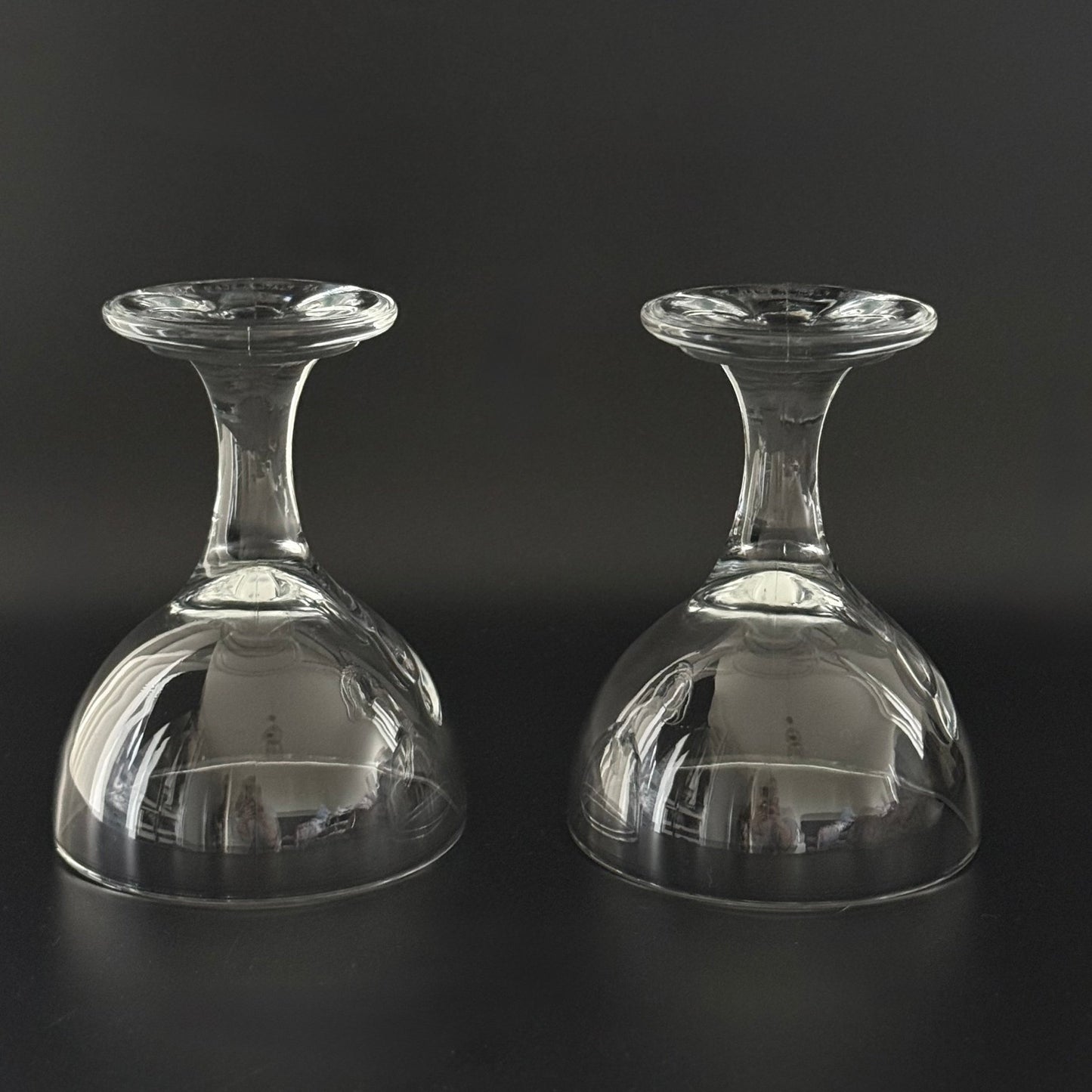 Italienske designglas med snoet stilk – sæt med 2 - Frøken Lilly
